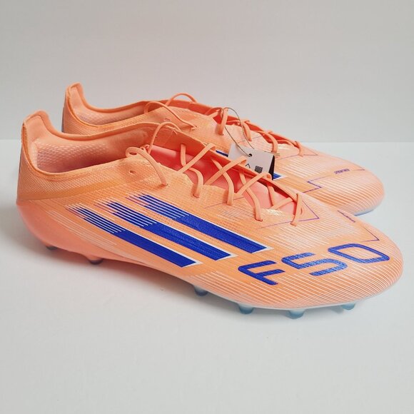NEW Adidas F50 Elite AG Soccer Cleats JH7637 Size 13.5 Orange main image 7